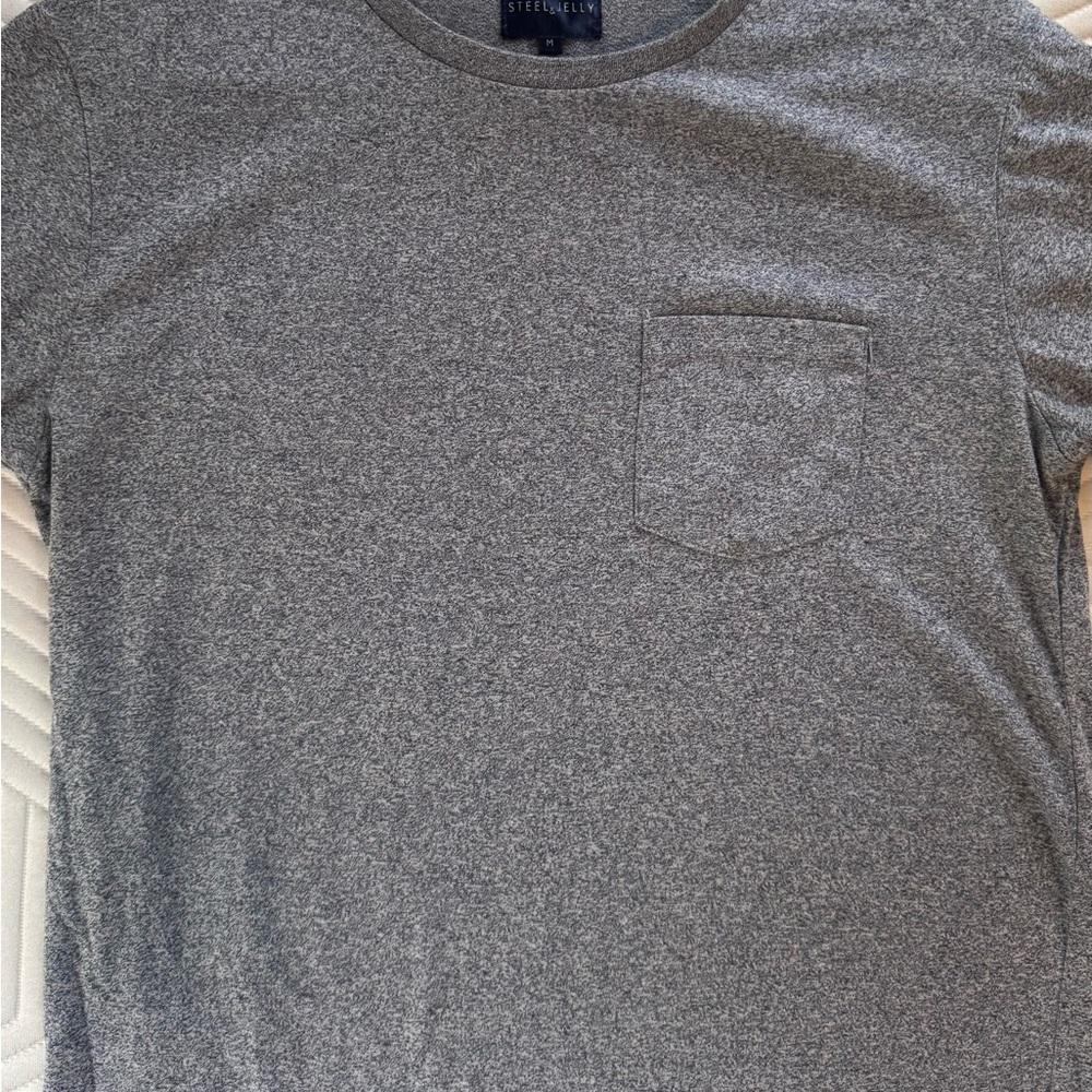 Steel & Jelly Gray Pocket T-Shirt